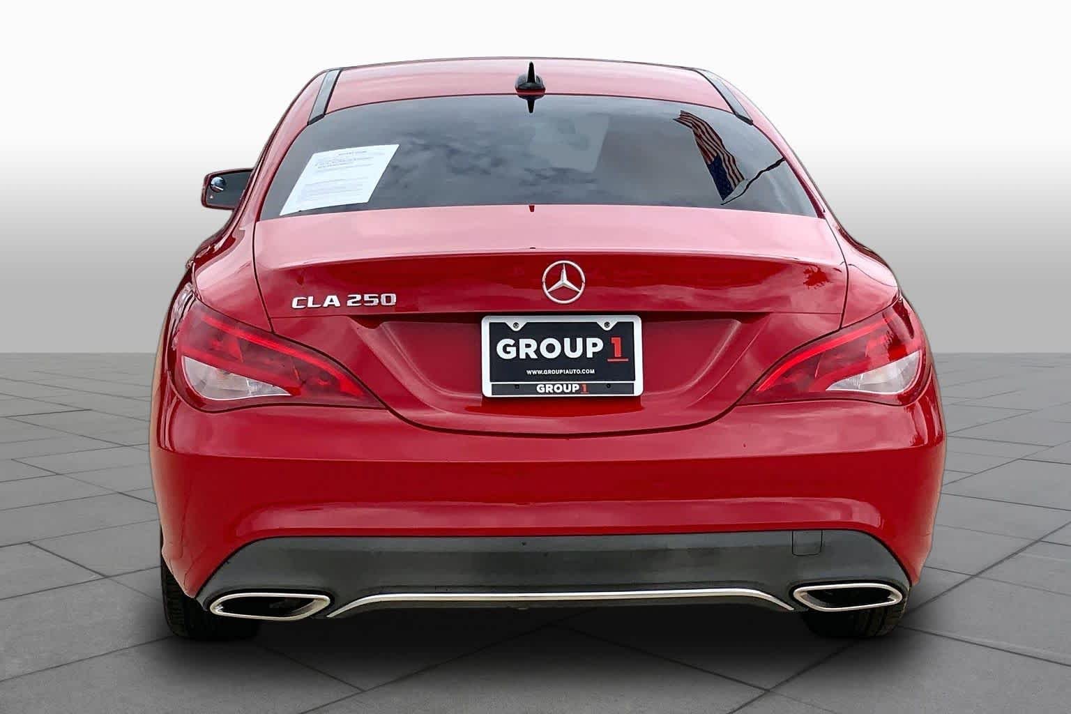 Used 2018 Jupiter Red Mercedes-Benz CLA 250 image 5