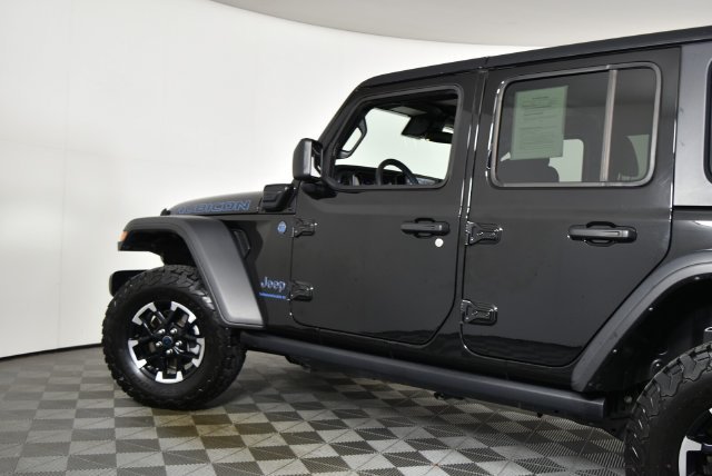 Used 2024 Black Jeep Rubicon 4xe image 13