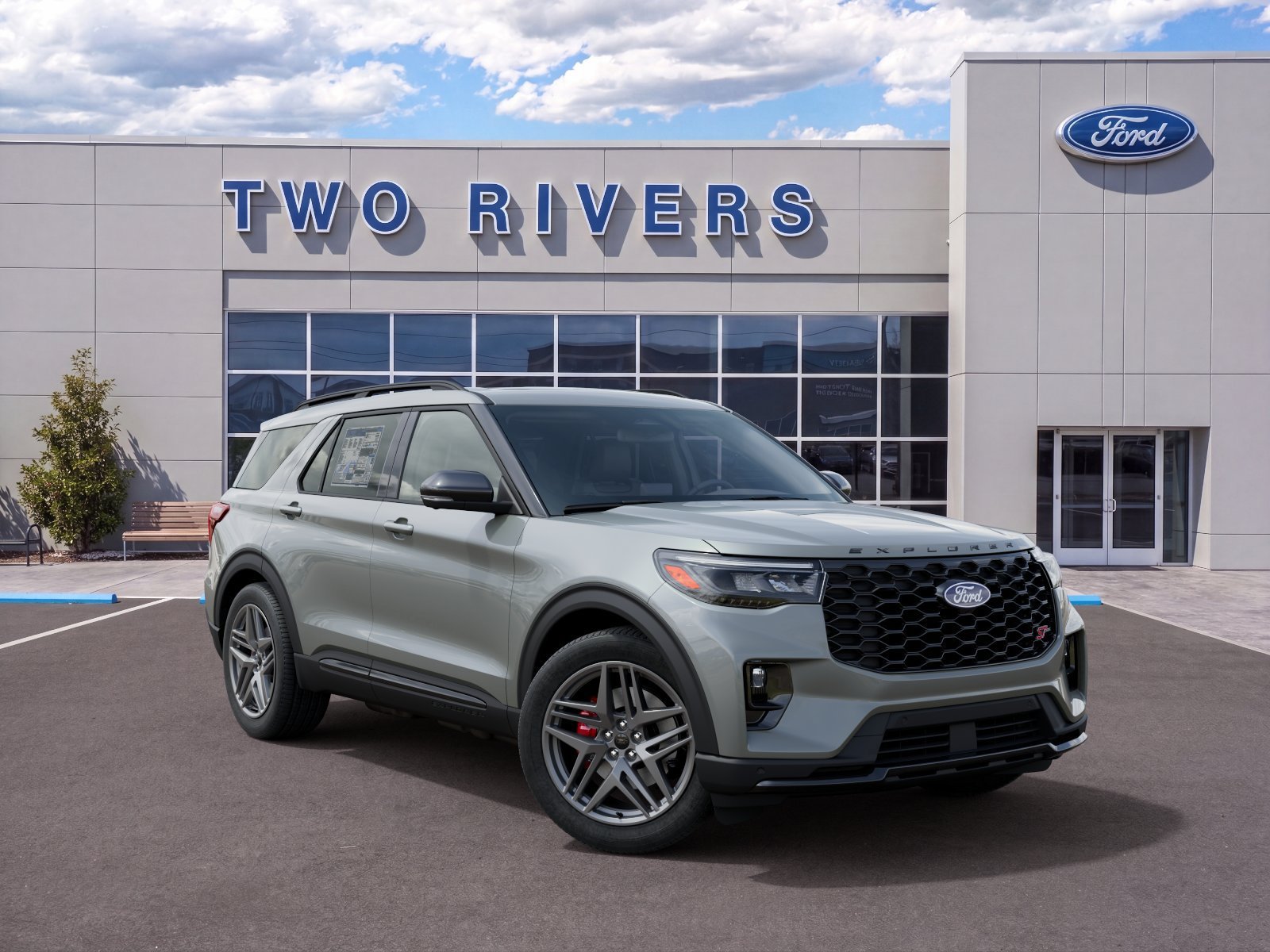 New 2027 Avalanche Gray Ford ST image 4