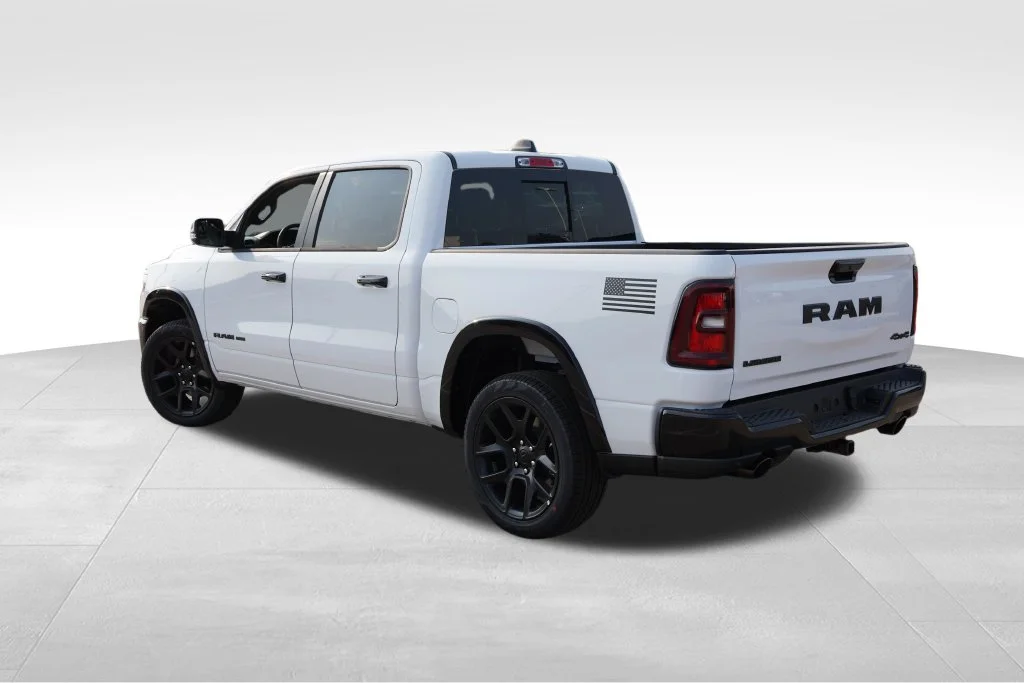 New 2026 Bright White Clear-Coat Exterior Paint RAM Laramie image 5