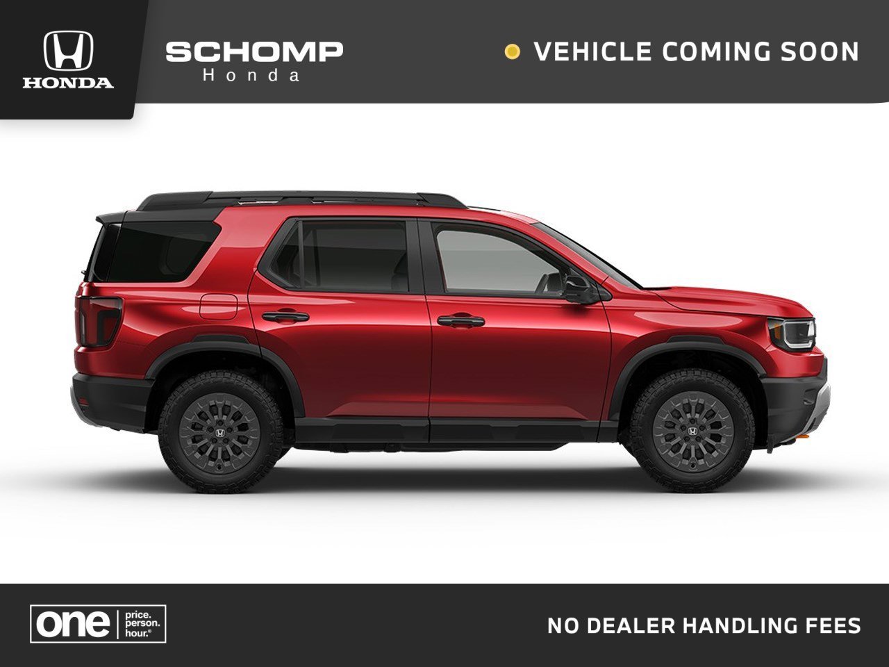New 2026 Radiant Red Metallic II Honda TrailSport image 1