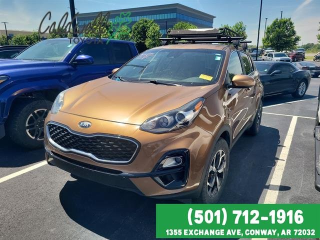 Red (Burnished Copper) 2020 Kia Sportage LX AWD SUV / Crossover All-Wheel Drive