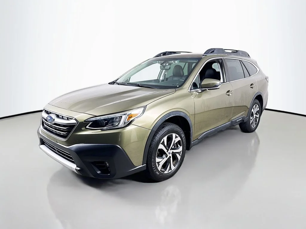Used 2021 Autumn Green Metallic Subaru Limited image 8
