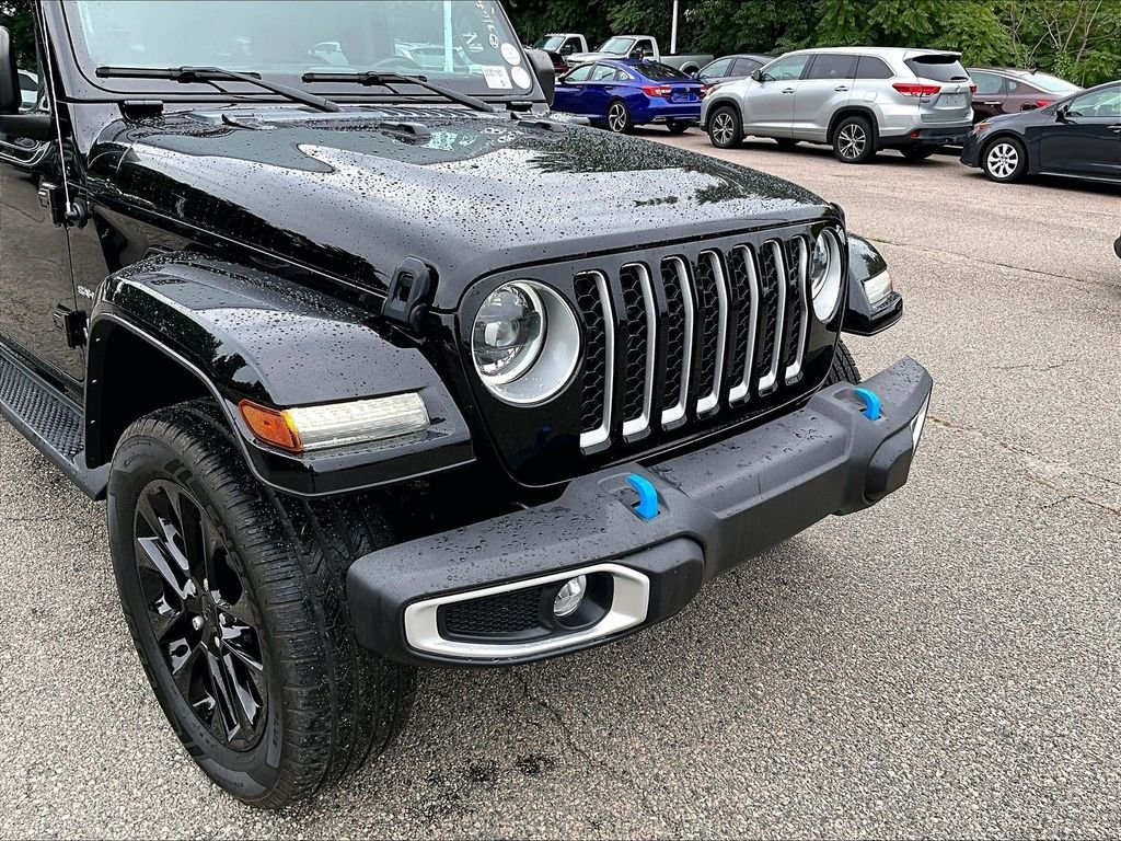 Used 2023 Black Jeep Sahara 4xe image 8