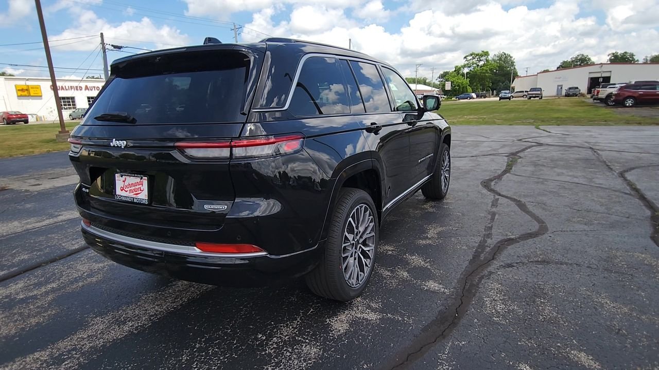 New 2026 Diamond Black Crystal Pearl-Coat Exterior Paint Jeep Summit image 8
