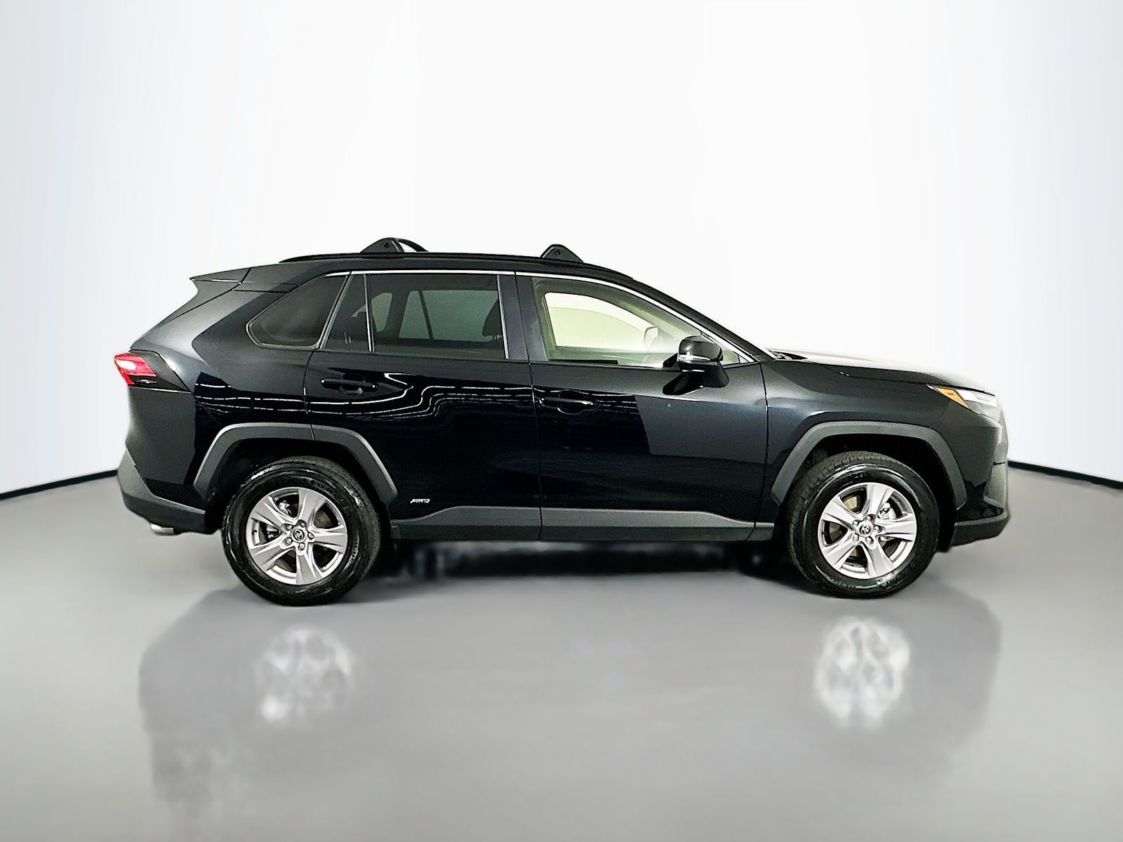 Used 2025 Midnight Black Metallic Toyota XLE image 8