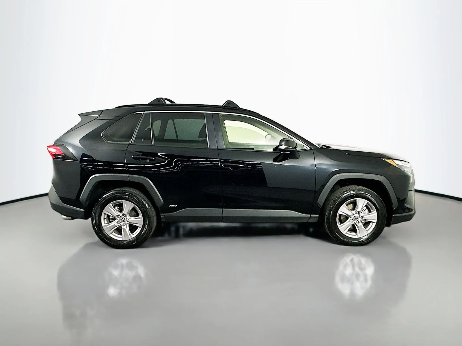 Used 2025 Midnight Black Metallic Toyota XLE image 8