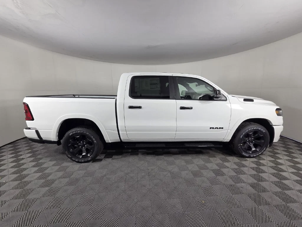 New 2026 Bright White Clear-Coat Exterior Paint RAM Big Horn image 5