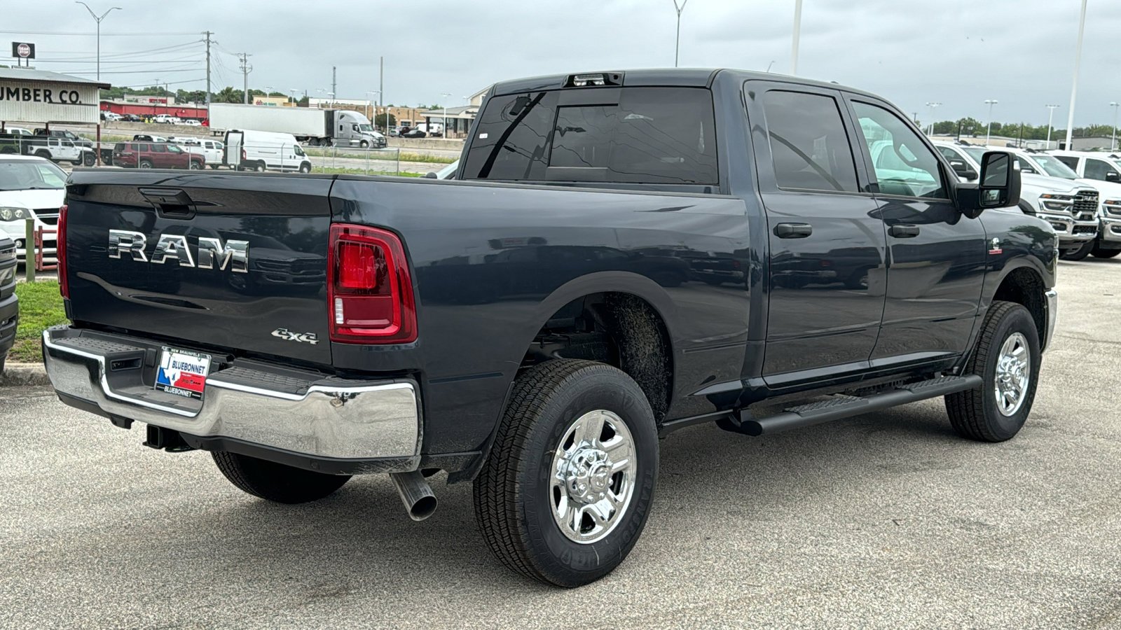 New 2026 Forged Blue Metallic Exterior Paint RAM Tradesman image 5