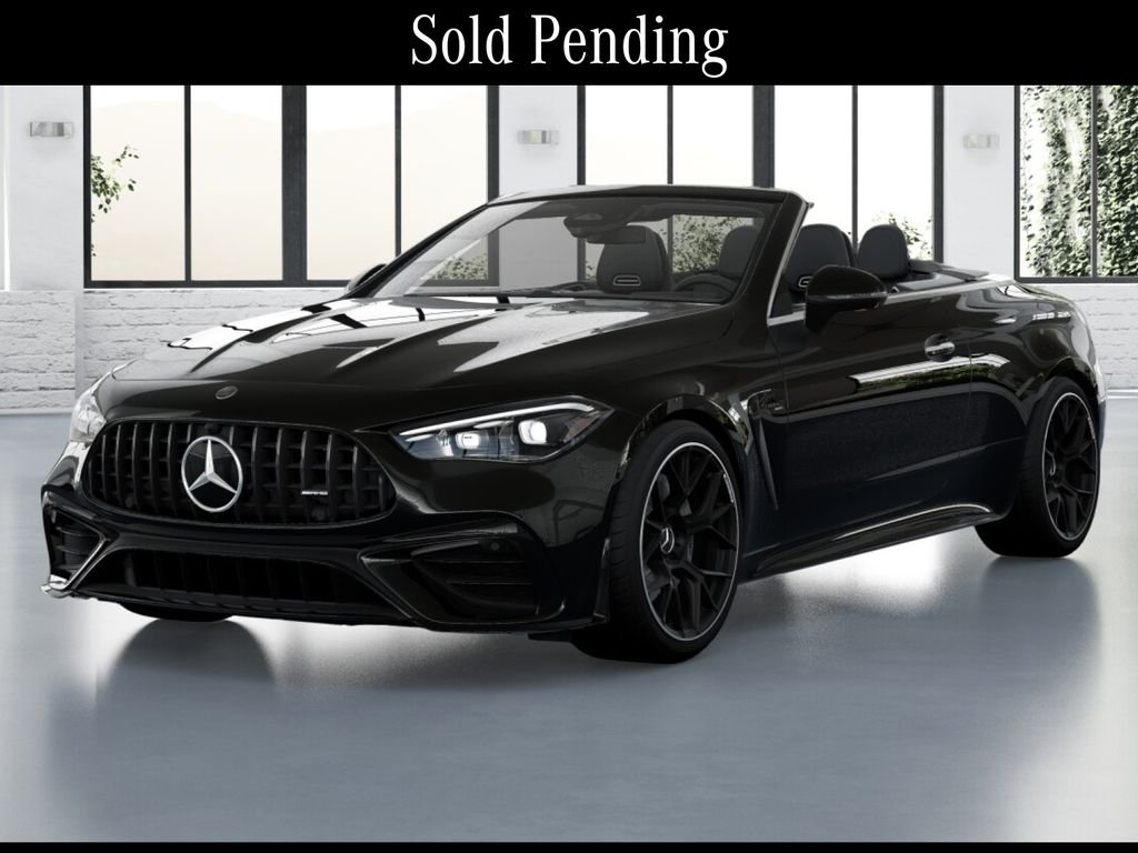 New 2026 Obsidian Black Metallic Mercedes-Benz AMG® CLE 53 4MATIC+ Cabriolet image 1