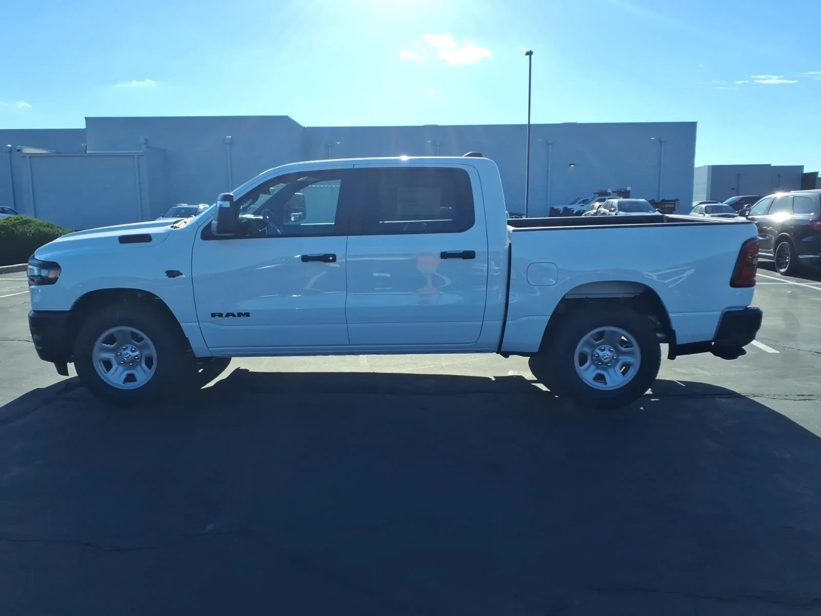 New 2027 Bright White Clearcoat Ram Tradesman image 3