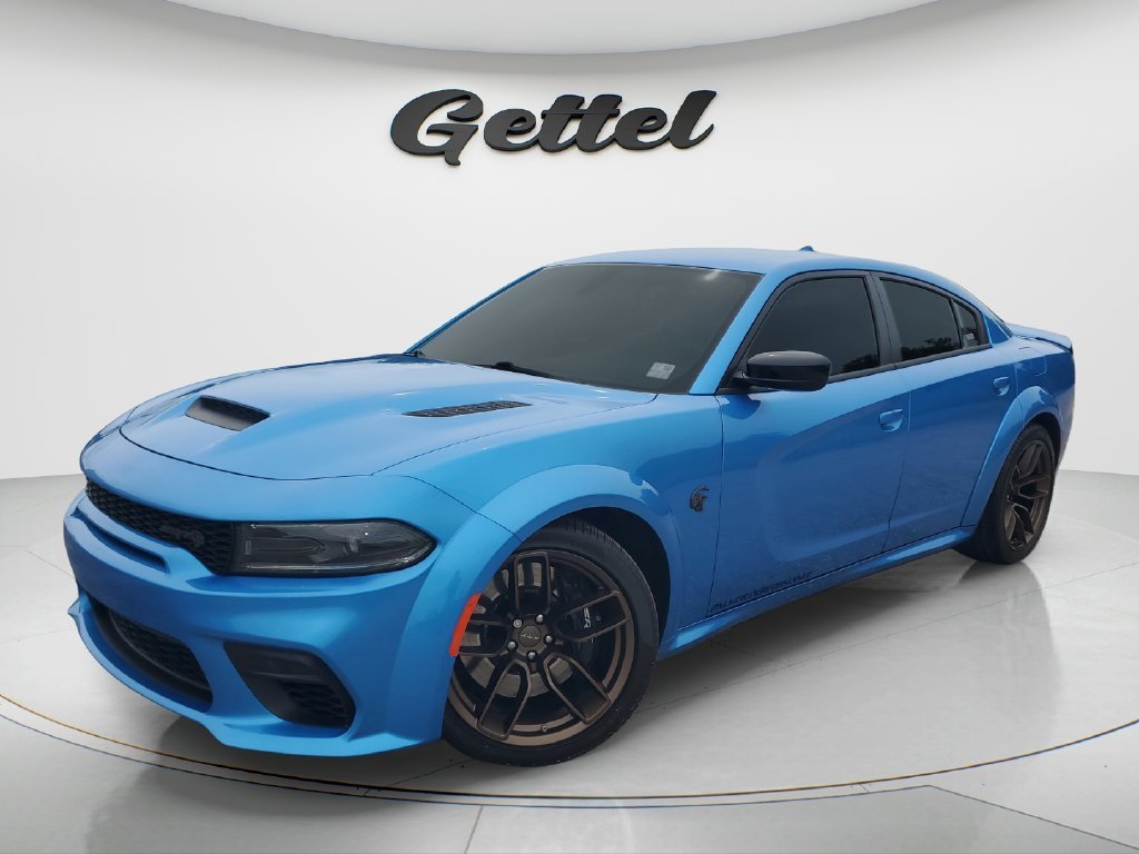 Used 2023 Blue Dodge SRT Hellcat Widebody image 1
