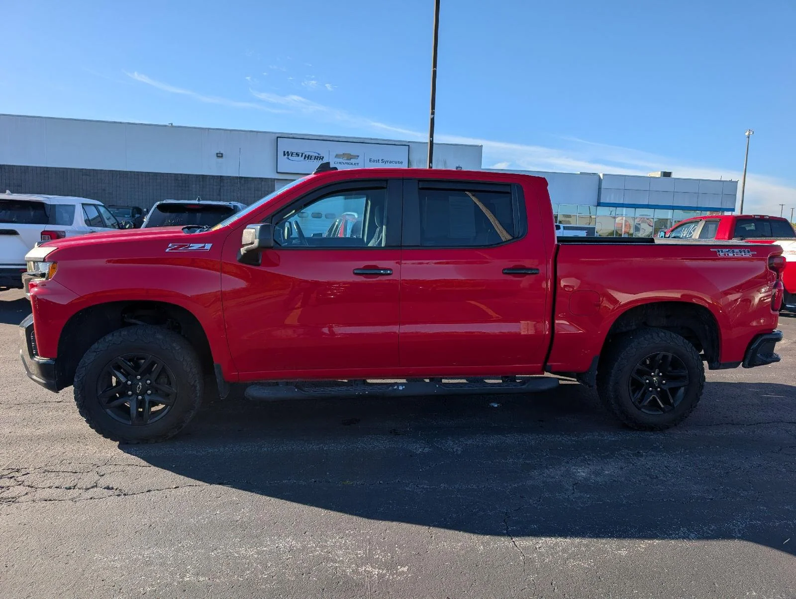 Used 2021 RED HOT Chevrolet LT Trail Boss image 5