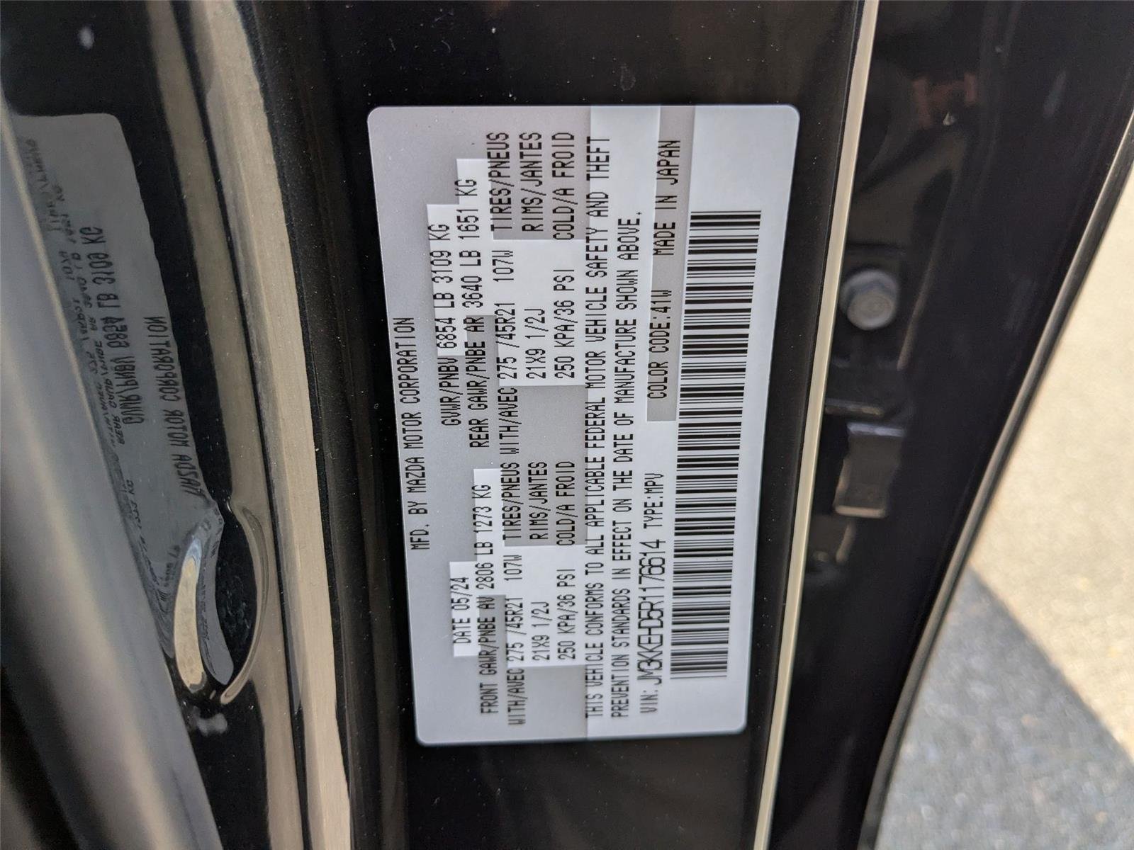 Used 2024 Jet Black Mica Mazda 3.3 Turbo Premium Plus image 43