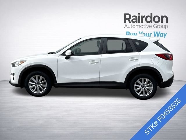 Used 2015 Crystal White Pearl Mica Mazda Touring image 4