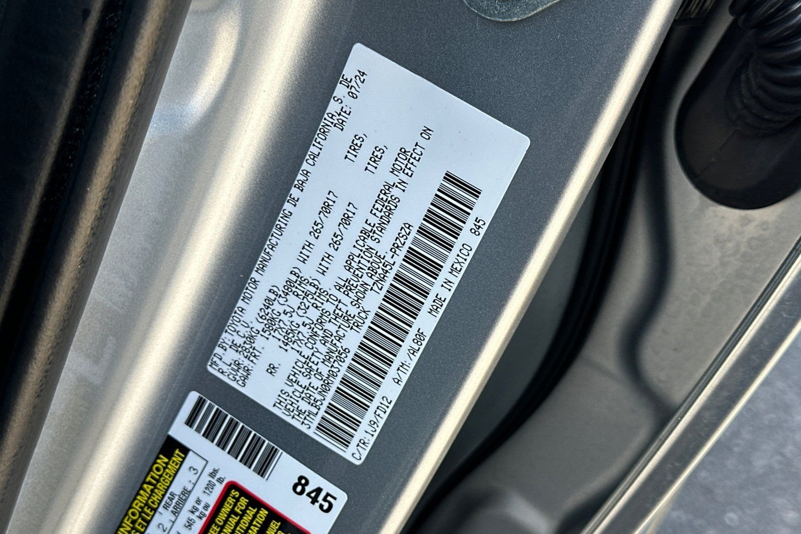 Used 2024 Silver Toyota TRD Off-Road image 28