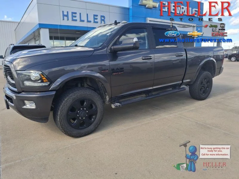 Used 2018 Granite Crystal Metallic Clearcoat Ram Laramie image 1