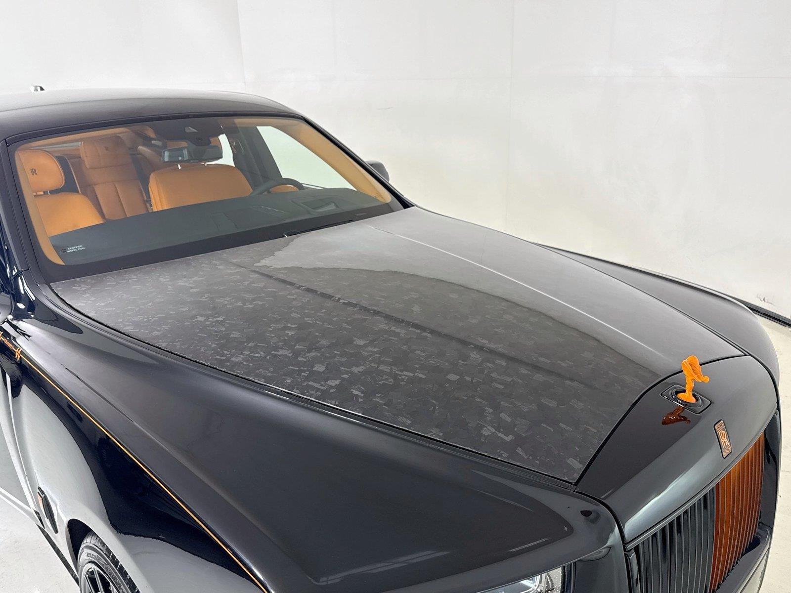 Used 2027 Black Diamond Rolls-Royce Sedan | Full Carbon Mansory Widebody image 37