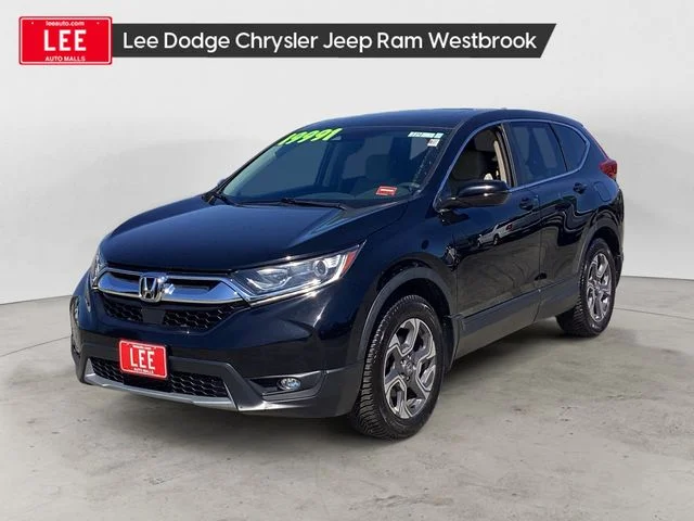 Used 2018 Crystal Black Pearl Honda EX image 1