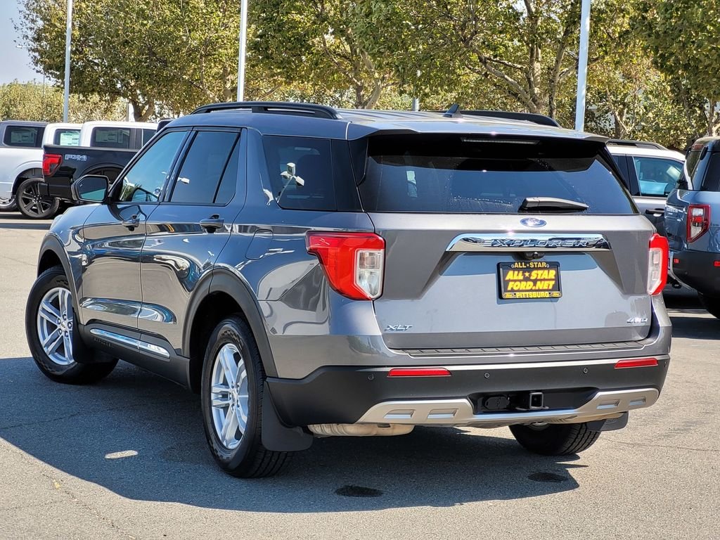 Certified Used 2022 Gray Metallic Ford XLT image 6