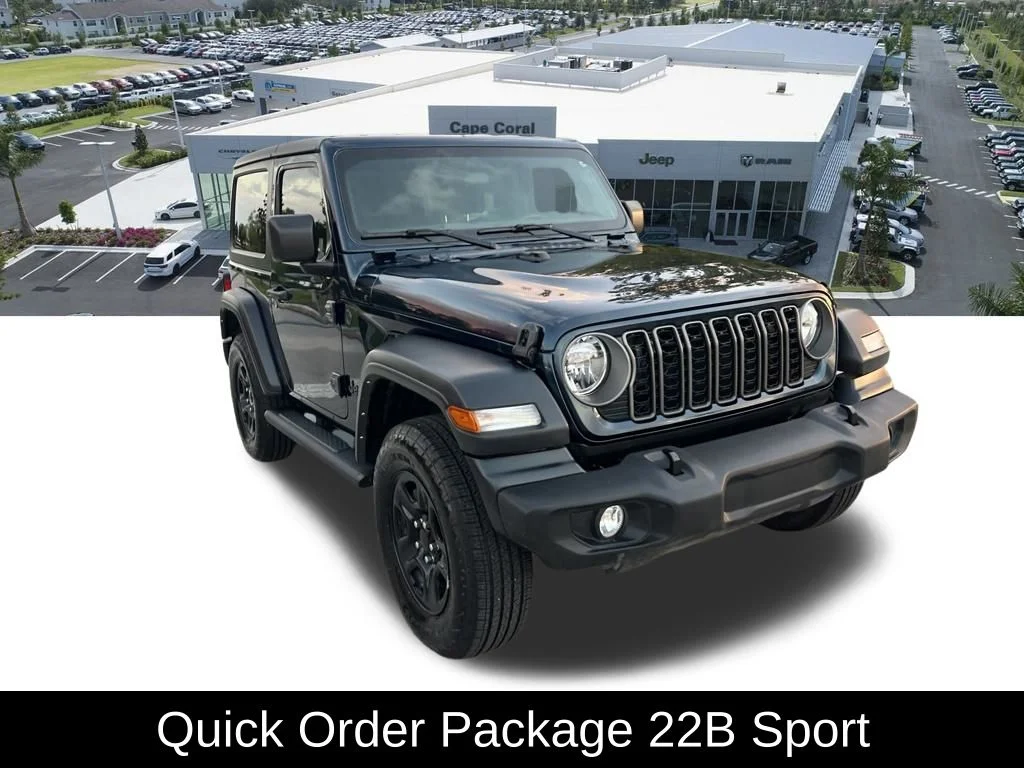 Certified Used 2025 Blue Jeep Sport image 3