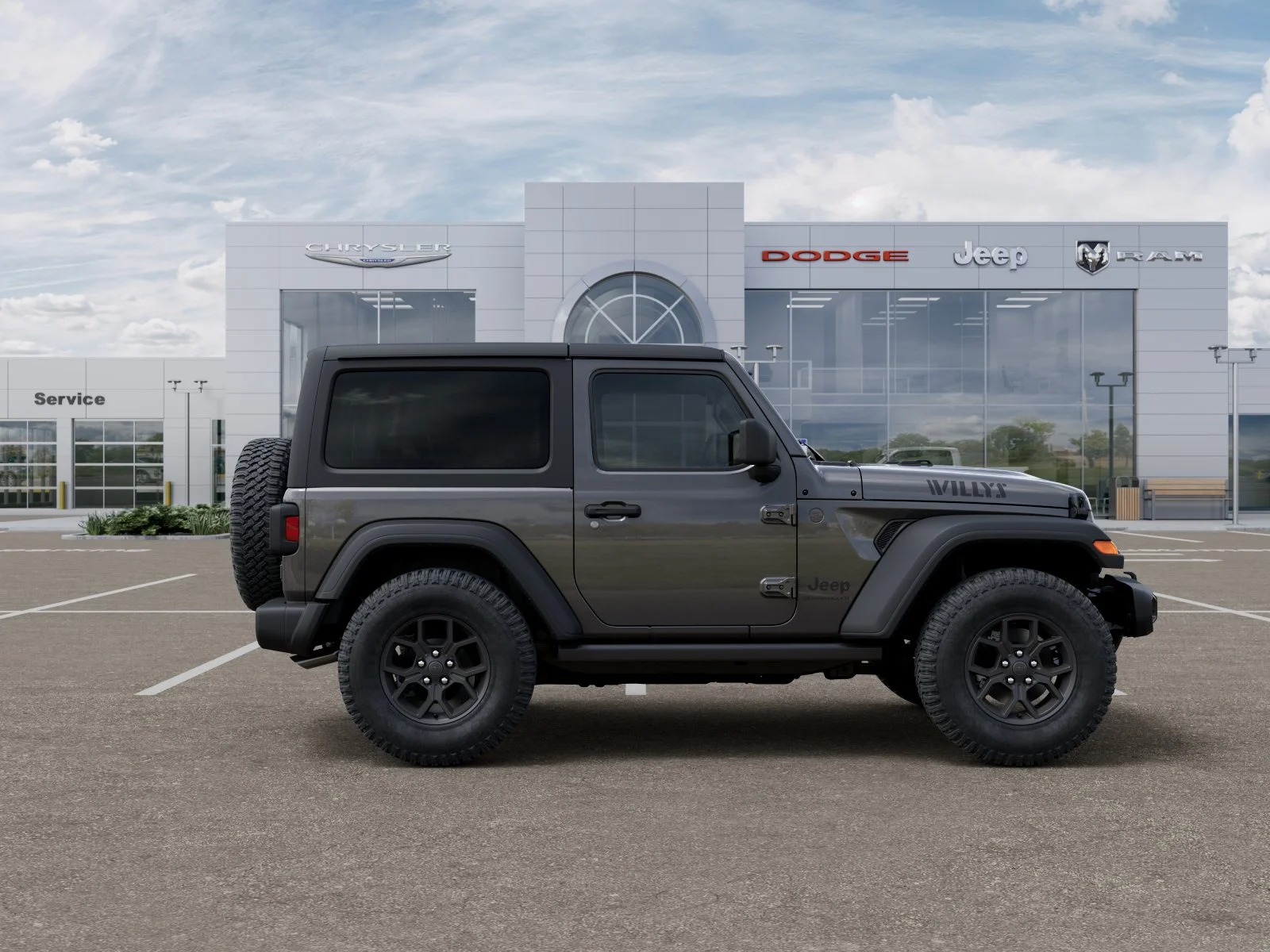 New 2026 Granite Crystal Metallic Clearcoat Jeep Willys image 43