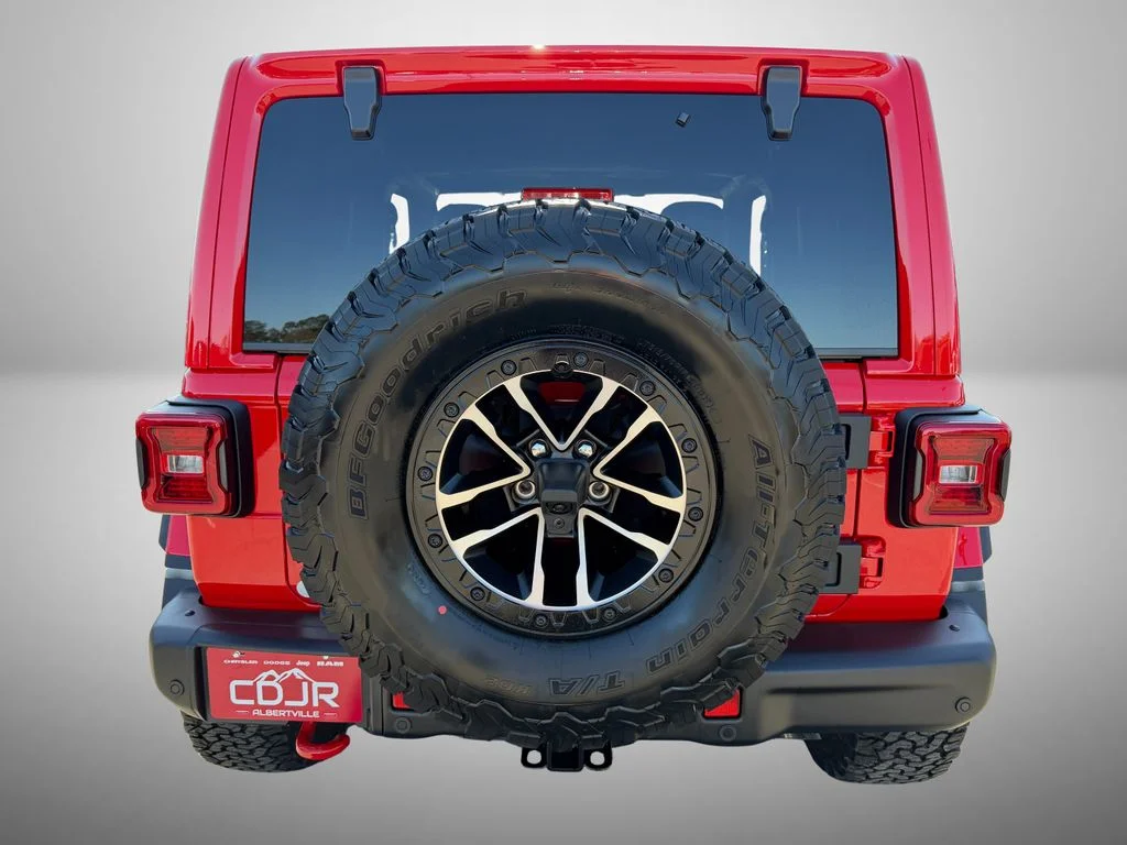 New 2026 Firecracker Red Clear-Coat Exterior Paint Jeep Rubicon X image 9