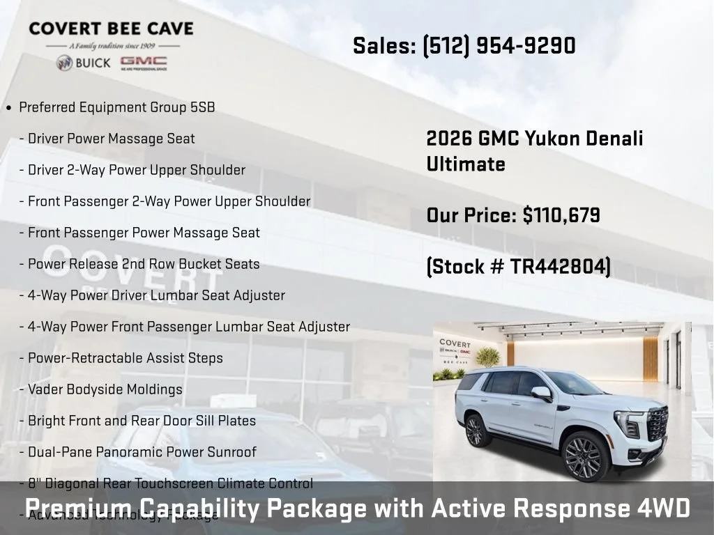 New 2026 GMC Yukon Denali Ultimate, photo 9