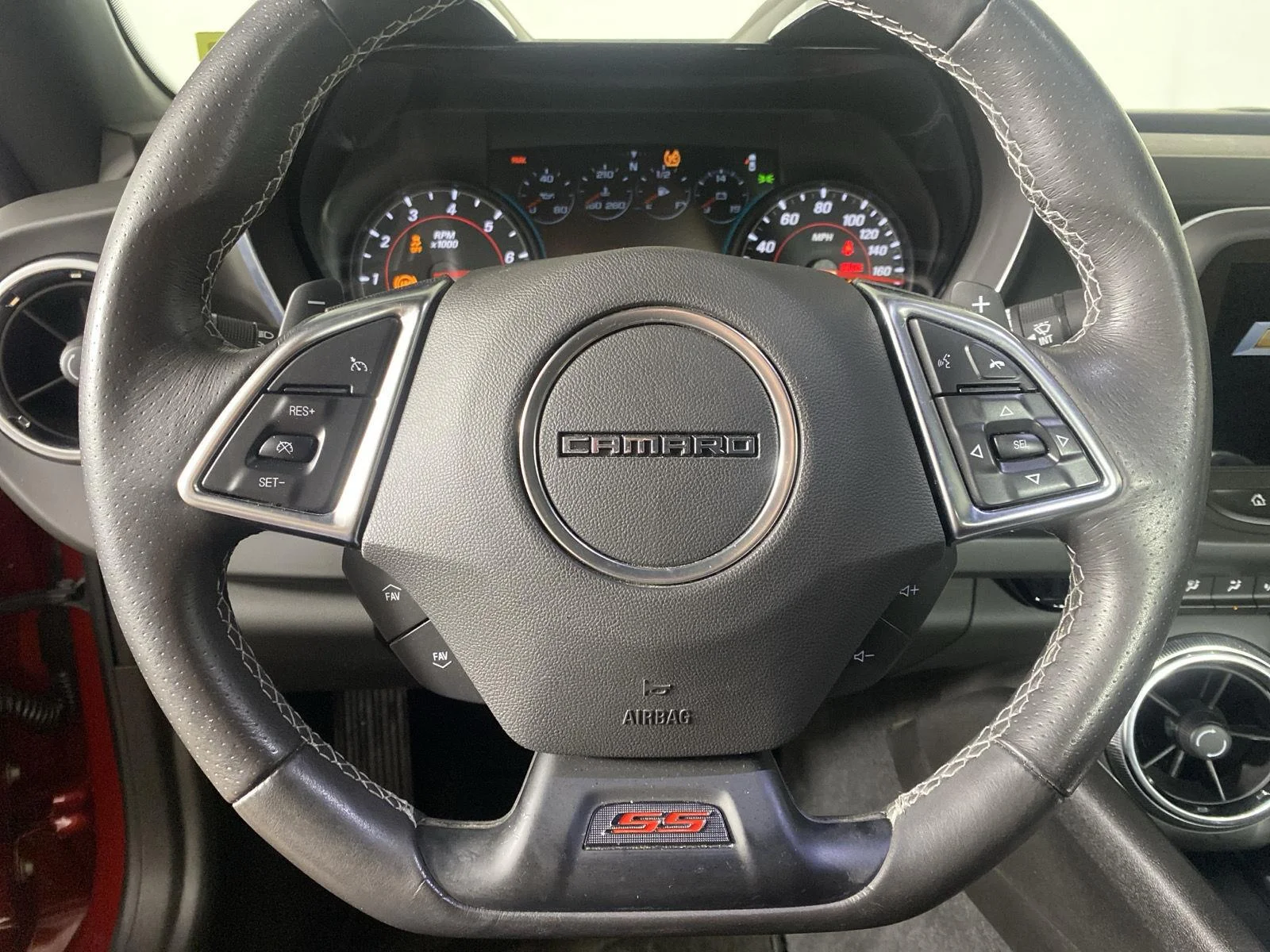 Used 2018 GARNET RED TINTCOAT Chevrolet 1SS image 13