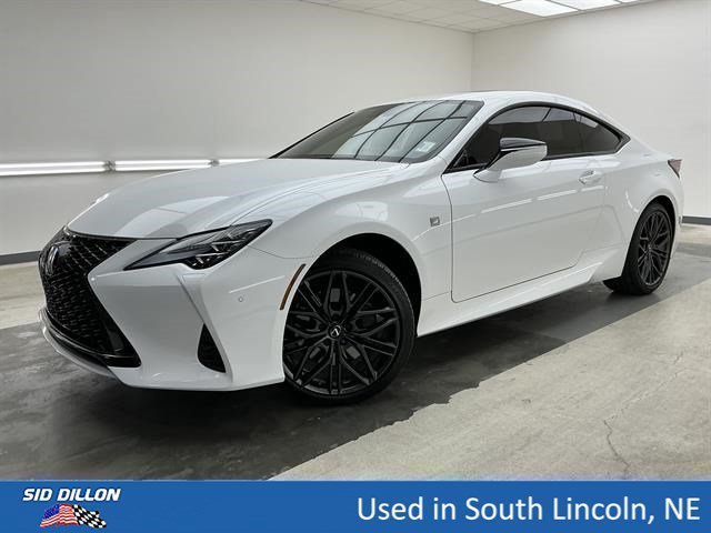 Ultra White 2024 Lexus RC Coupe All-Wheel Drive Automatic