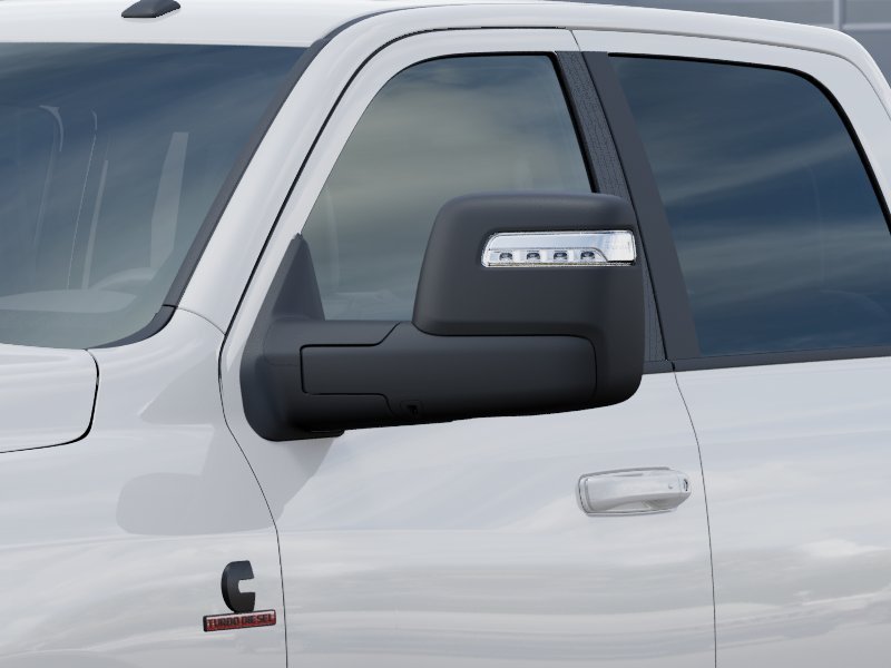 New 2026 Bright White Clear-Coat Exterior Paint RAM Laramie image 12