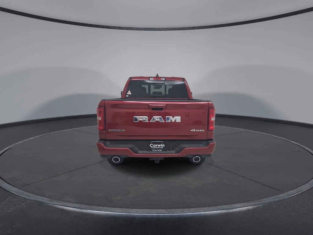 New 2026 Molten Red Pearl-Coat Exterior Paint RAM Laramie image 13