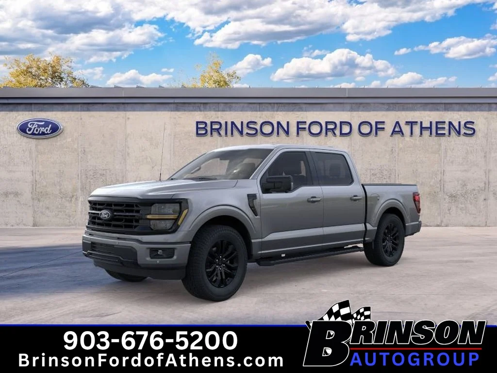 New 2026 Carbonized Gray Metallic Ford XLT image 1