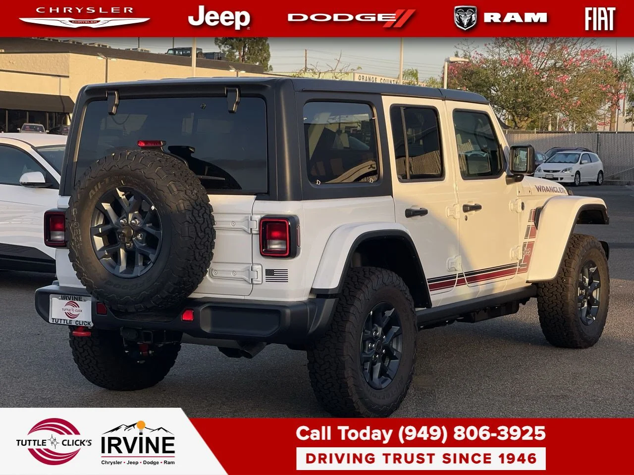 New 2026 Bright White Clear-Coat Exterior Paint Jeep America 250 image 10