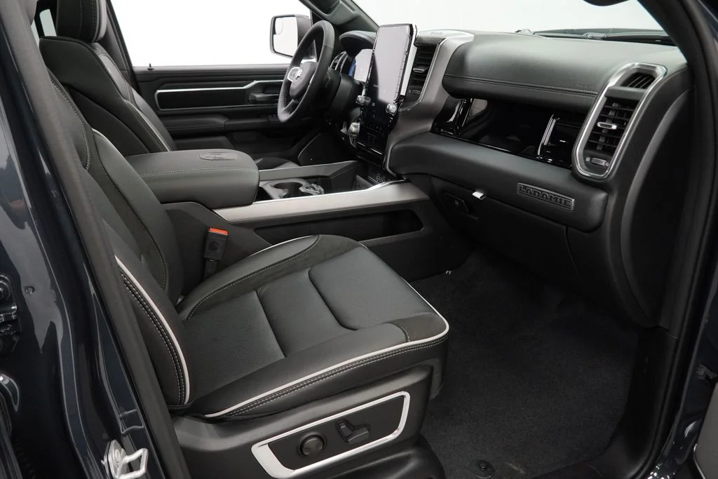 New 2026 Forged Blue Metallic Exterior Paint RAM Laramie image 35