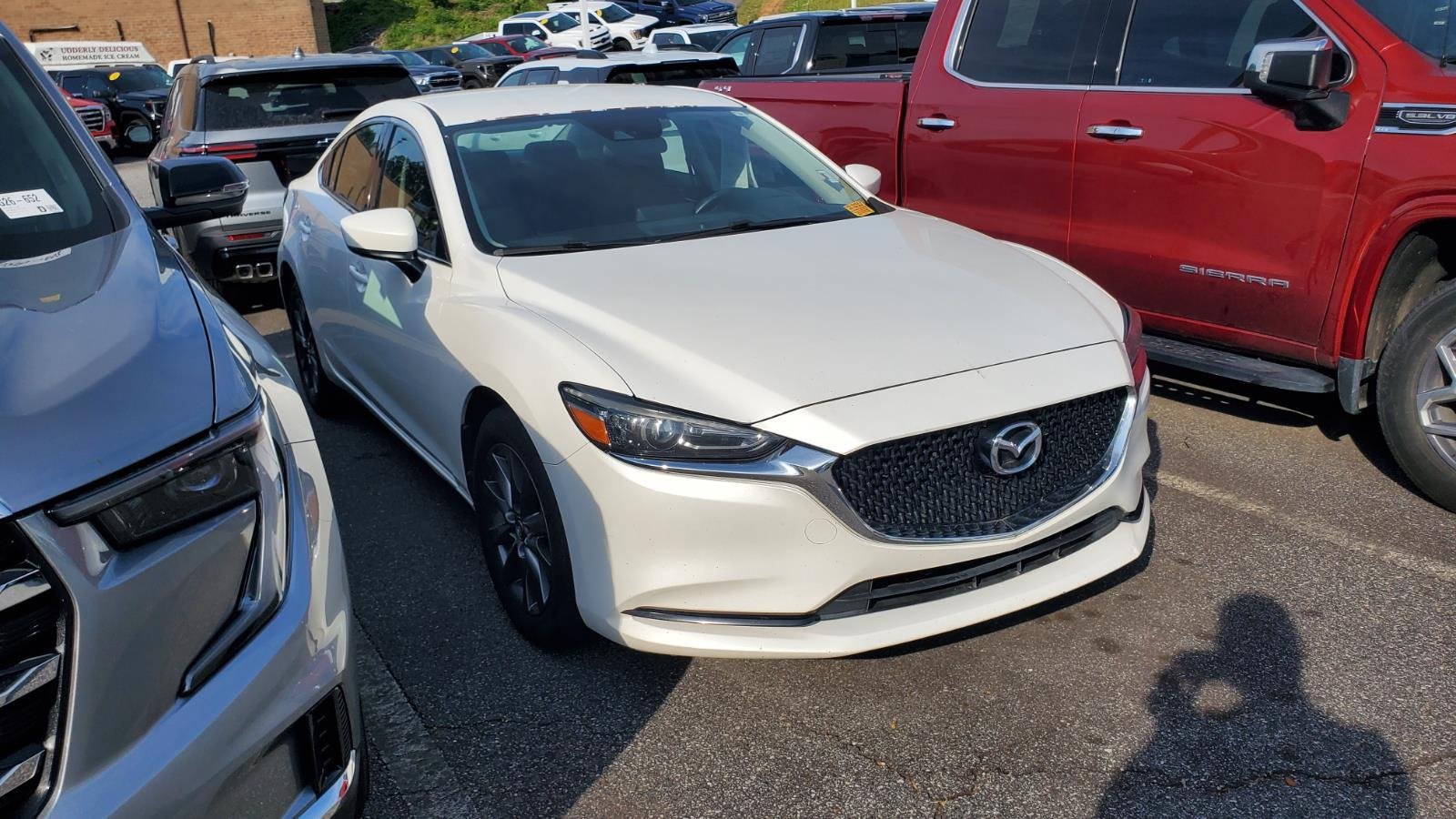 Used 2018 Mazda Mazda6 Sport with VIN JM1GL1U56J1300803 for sale in Hickory, NC
