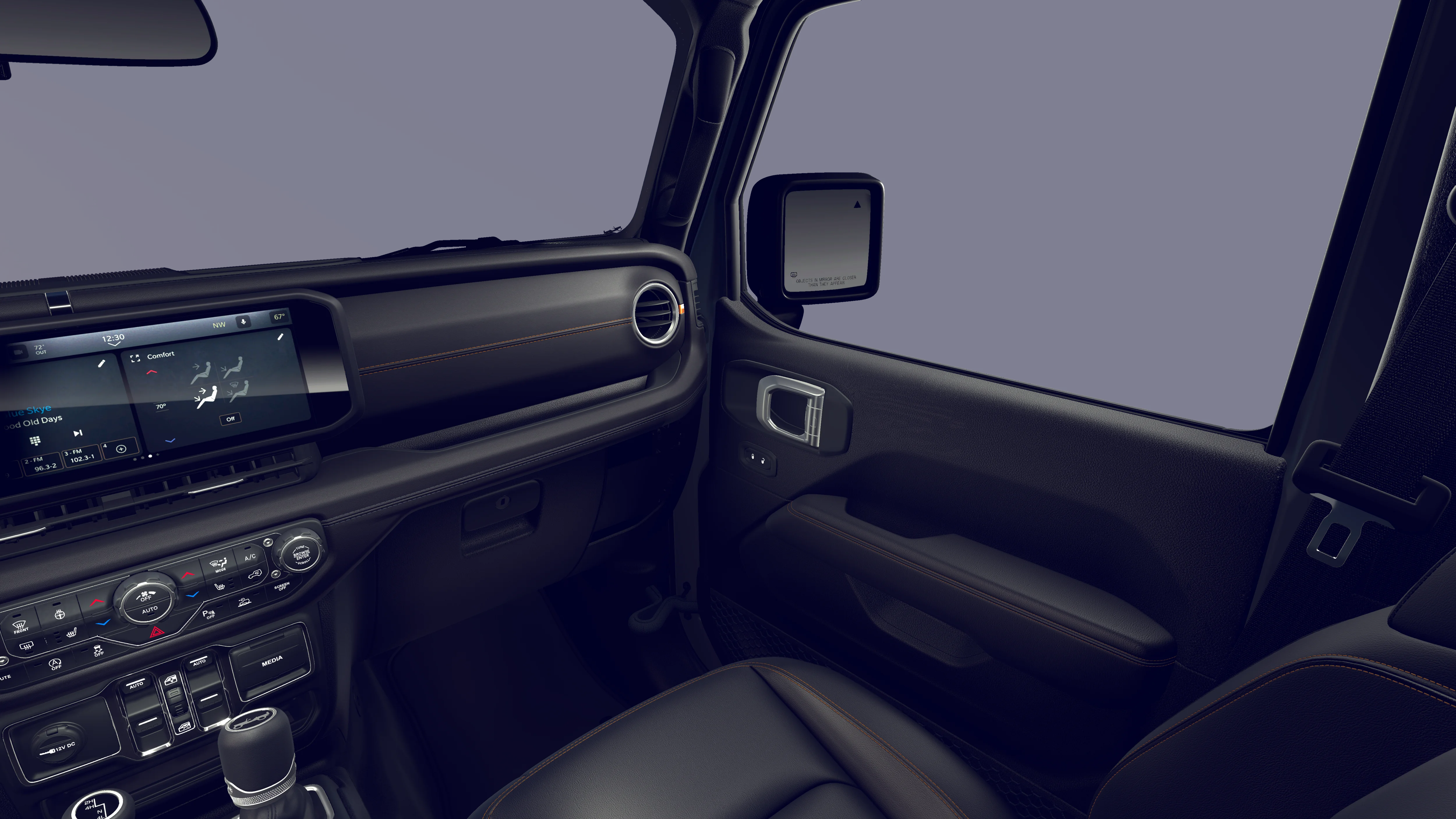 New 2026 Bright White Clear-Coat Exterior Paint Jeep Sahara image 19