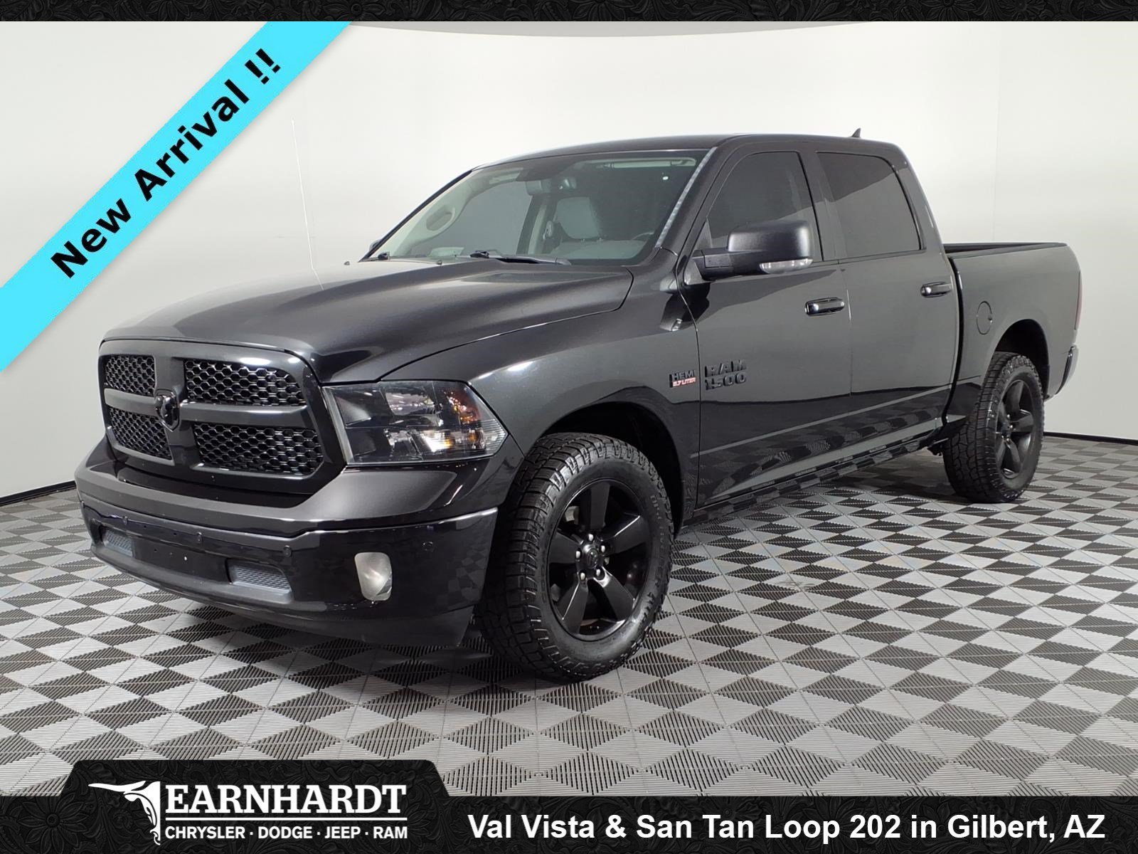 Certified Used 2018 Brilliant Black Crystal Pearlcoat Ram Big Horn image 1