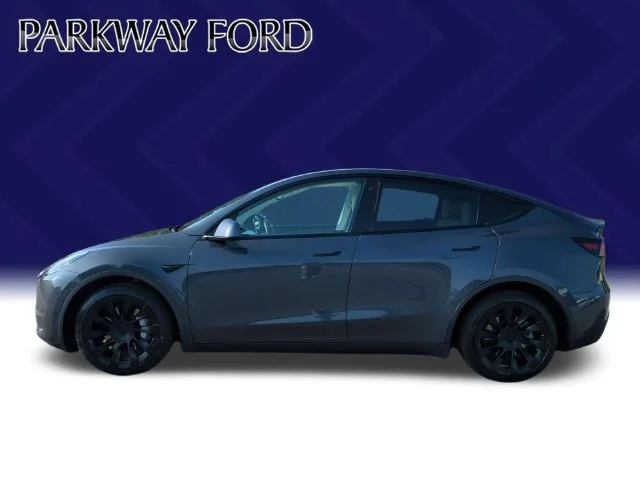 Used 2021 Gray Tesla Long Range image 2