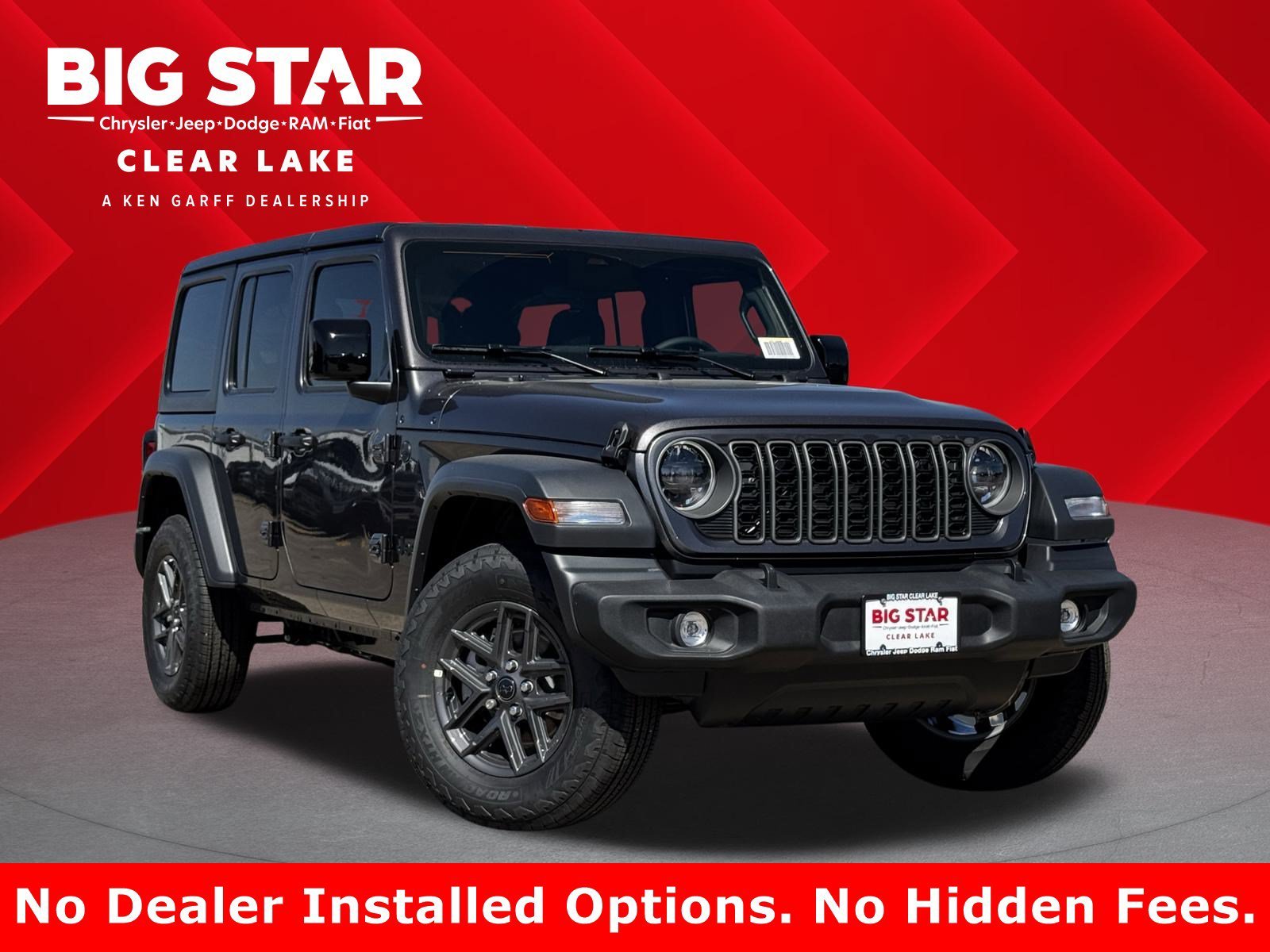 New 2026 Granite Crystal Metallic Clear-Coat Exterior Paint Jeep Sport S image 1