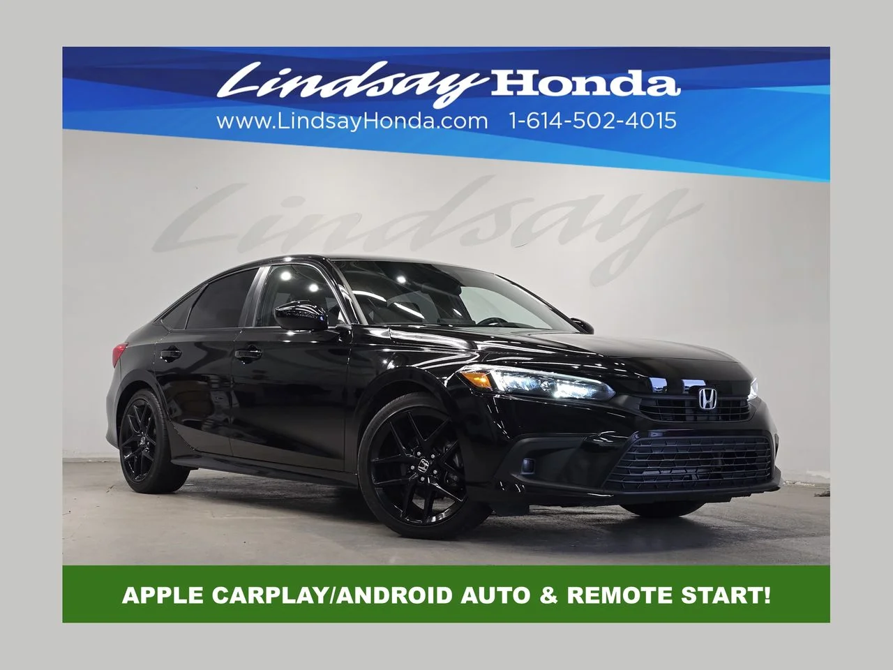 Used 2024 Crystal Black Pearl Honda Sport image 1