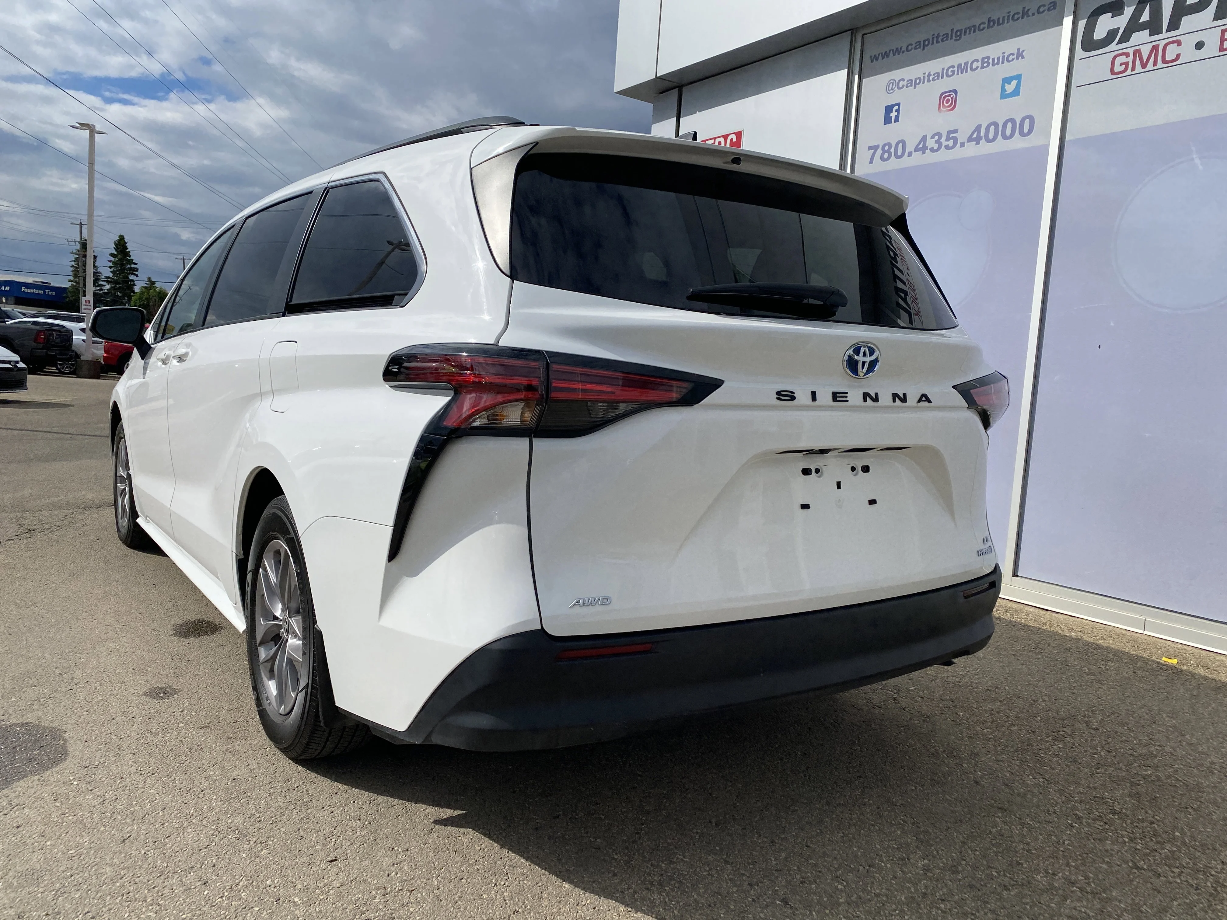 Certified Used 2022 White Toyota LE AWD image 3
