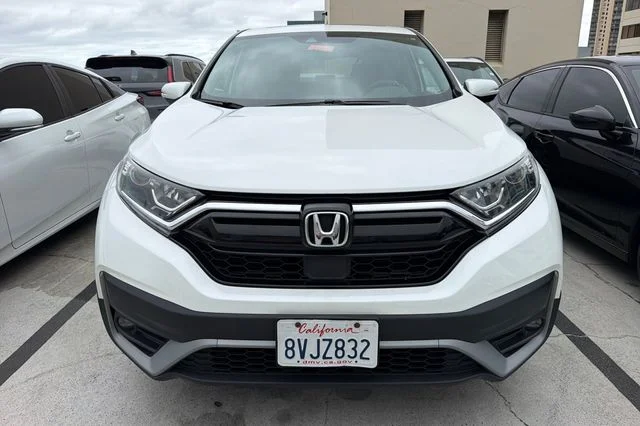 Used 2021 Platinum White Pearl Honda EX-L image 3
