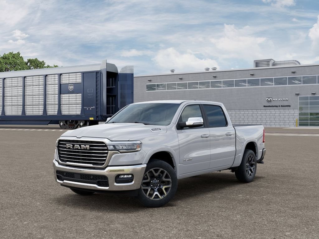 New 2026 Bright White Clear-Coat Exterior Paint RAM Laramie image 1