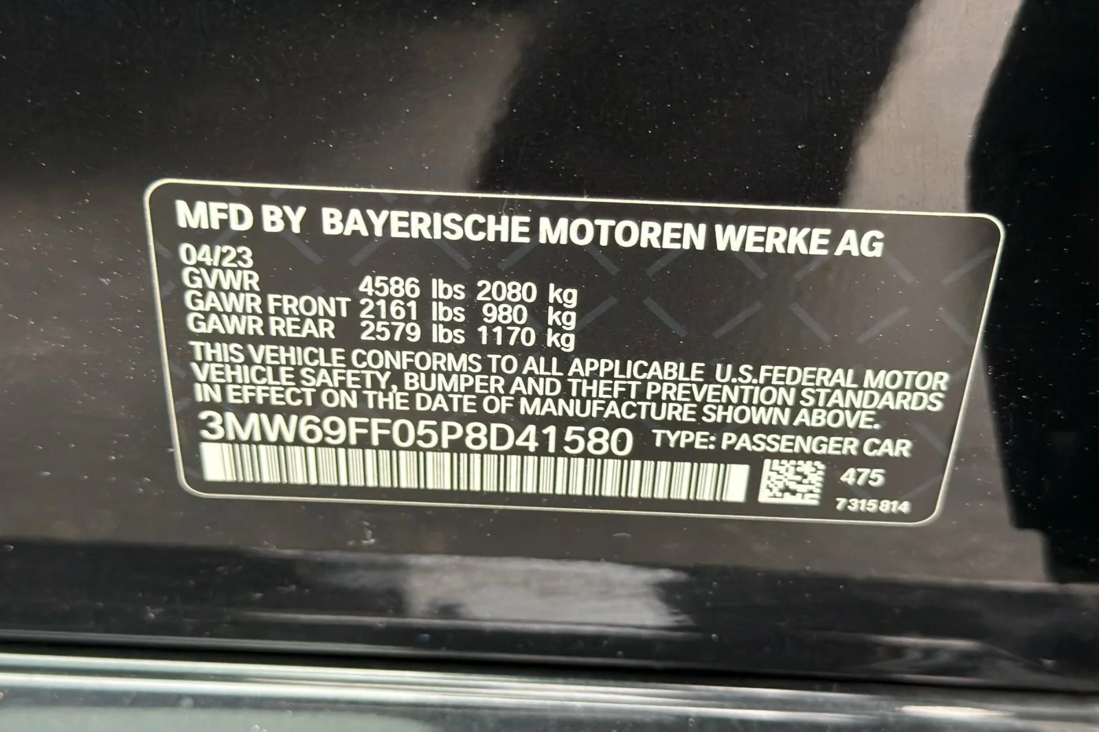 Used 2023 Black Sapphire Metallic BMW 330i image 27