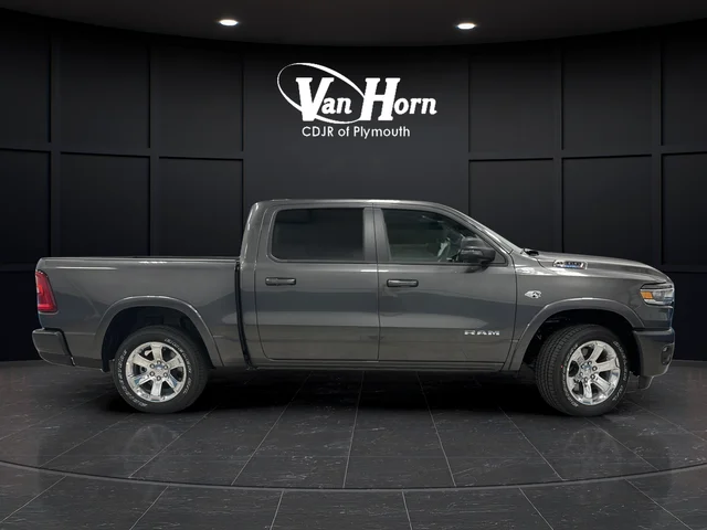 New 2026 Granite Crystal Metallic Clear-Coat Exterior Paint RAM Big Horn/Lone Star image 8