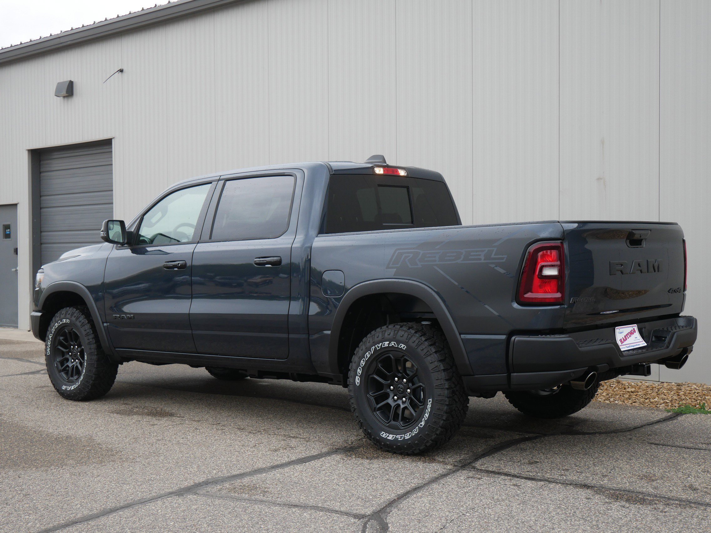 New 2026 Forged Blue Metallic Exterior Paint RAM Rebel image 3