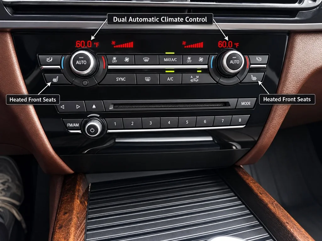 Used 2015 White Metallic BMW xDrive35i image 15