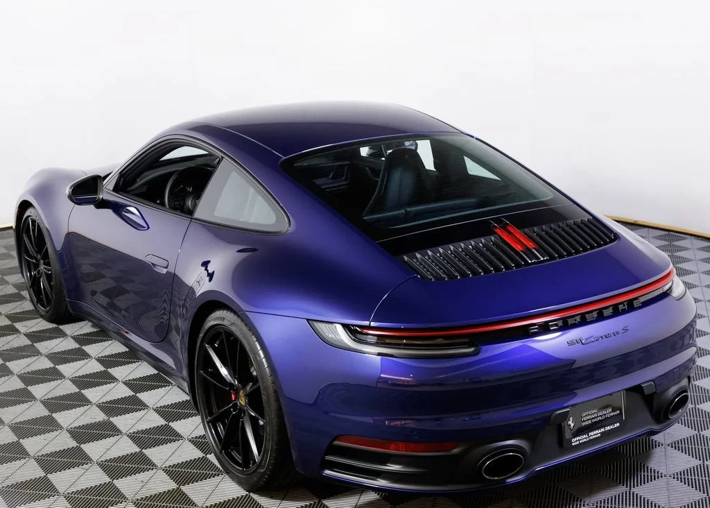 Used 2022 Gentian Blue Metallic Porsche Carrera S image 9