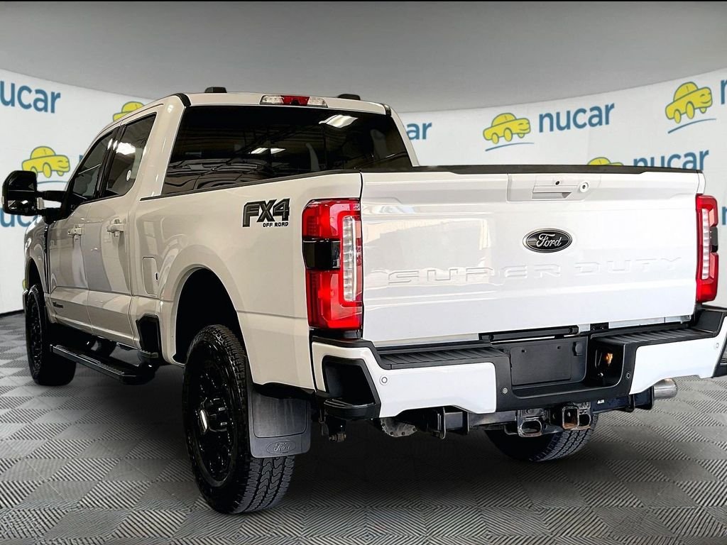 Used 2023 White Ford Lariat image 4